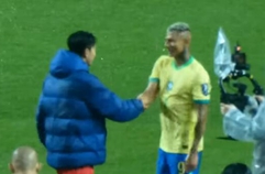 오랜만에 만난 손흥민과 히샬리송이 보인 반응 ㅋㅋㅋㅋ