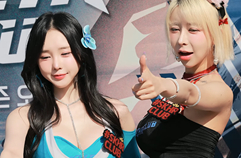 하야부사와 함께하는 레이싱모델 반하리, 마가 직캠! #koreamodel