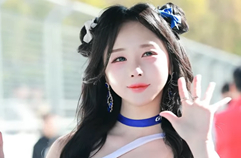 슈퍼레이스 래디컬 컵 코리아 레이싱모델 반하리 #koreanmodel