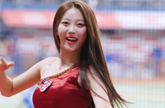 송민교 키움 히어로즈 치어리더 직캠 20250928 cheerleader Minkyo Song fancam