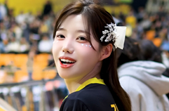 둘이 장난치는 모습이 왜케 귀여워~ 이연진 정설아 치어리더~ #이연진 #정설아 #치어리더