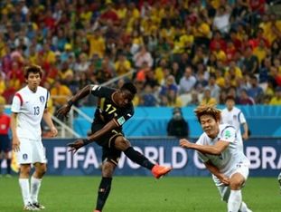 한국, 분전 끝에 벨기에에 0-1패배 '16강 좌절'