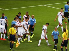 브라질 월드컵 D조 우루과이 1:3 코스타리카