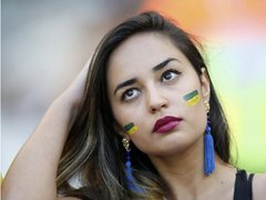 브라질 월드컵 16강전 브라질 1:1 칠레（ (승부차기 3:2）