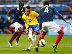 국제 친선경기  프랑스 1:3 브라질  