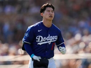 김혜성 MLB 시범경기 결장…다저스, 신시내티에 1-8 완패