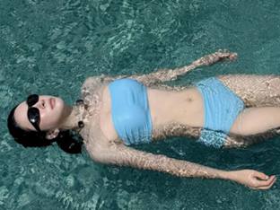 ‘달샤벳 출신’ 조아영, 누워도 봉긋한 넘치는 볼륨감… 