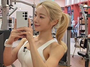 심으뜸, 보고도 믿기 힘든 근육질 몸매…'눈바디' 사진 속 그린 듯한 S라인