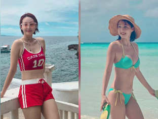 오정연, 4년 만 비키니…43세에도 군살 없는 167cm·46kg