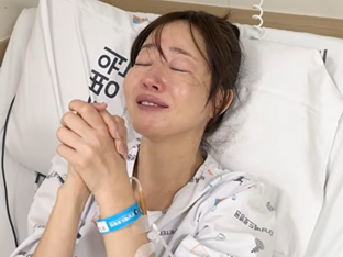 엄지원, 日 여행 중 맨홀 사고에 발목 돌아가 