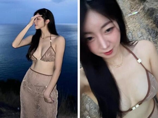 '환연4 성백현과 열애설' 안지현 치어리더, 파격 비키니 자태 '아찔 볼륨감'