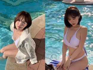 하루 매출 4억 찍더니...홍영기, ‘얼짱시대’ 시절 뺨치는 ‘베이글녀’ 근황