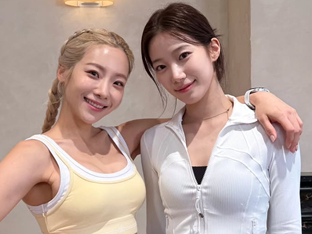 르세라핌 카즈하, 심으뜸 옆에서도 굴욕 없는 탄탄한 몸매…발레 여신 다운 슬렌더