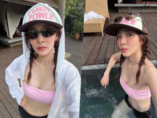 산다라박, 연일 비키니 샷 업로드…몸매 자신감 불붙었네?