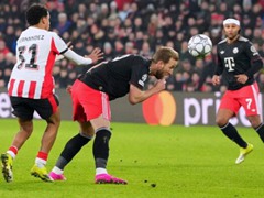 UEFA CL 리그 페이즈 최종 8차전 PSV 에인트호번 1:2 FC 바이에른 뮌헨