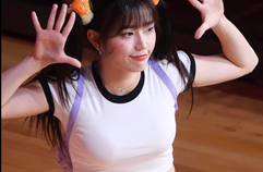 [4K] 연습부터 텐션좋네ㅋㅋ 조다정 치어리더 직캠 Jo Dajung Cheerleader fancam 캐롯점퍼스 230219