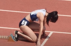'육상 카리나' 김민지, 완벽한 자세로 400m 스타트(Min-Ji Kim, Athlete) [직캠]