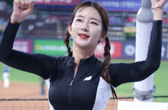 찌나뇽의 목소리를 들어보자 김진아 치어리더 직캠 Kim Jina Cheerleader fancam 240719 |8K