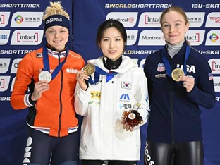 7M - 쇼트트랙 김길리, 세계선수권 여자 1500m 압도적 우승…대회 2관왕