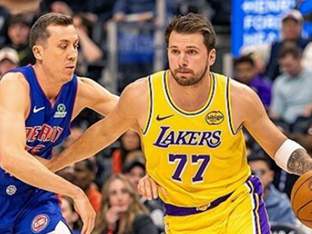 7M- 레이커스, 디트로이트에 110-113 패…돈치치 32점 분투에도 클러치 부진