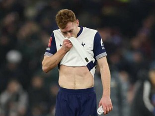 7M- 토트넘 쿨루셉스키, 부상 8개월 만에 아직도 절뚝…시즌 아웃 위기