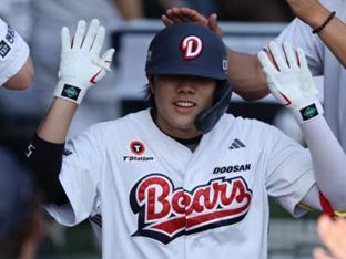 7M- 두산, KIA 꺾고 시즌 첫 위닝시리즈…박준순 멀티포+최민석 3승