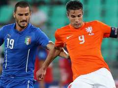 국제 친선경기  이탈리아 2:0 네덜란드