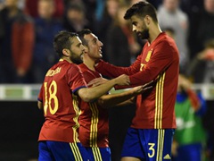  국제 친선경기  스페인 2:0 잉글랜드  