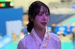 역시 얼굴로 뽑힌 인재 설날이라 한복입은 우수한(Woo suhan) 禹洙漢 치어리더 260215