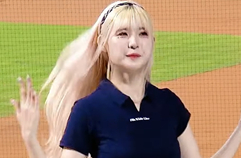 두산베어스 #안혜지치어리더 잠실야구장 현장응원직캠